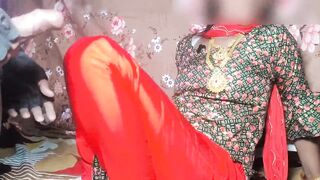 Desi Indian bhabhi first time in salwar suit gets sucked from fat land
