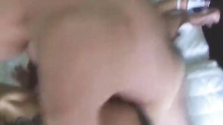Amateur teen girlfriend gangbang with facials