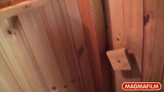 German Teen in the sauna