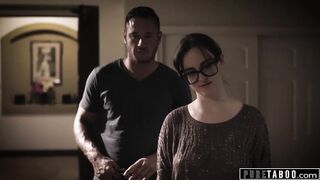 PURE TABOO Lena Paul Coaxed into Anal with Bosses Husband