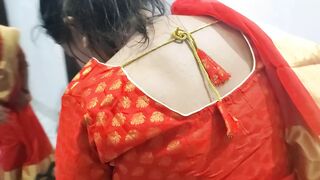 Bhabi with Saree Red Hot Neighbours Wife cumriya