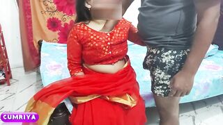 Bhabi with Saree Red Hot Neighbours Wife cumriya