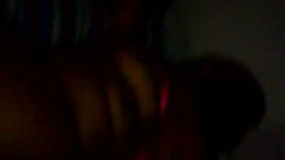 Gaping ebony teen pussy