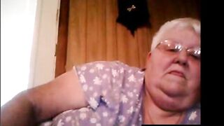 Webcam show from BBW Granny