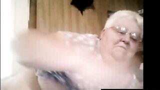 Webcam show from BBW Granny