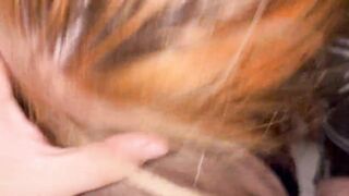 Amazing intense Throatfuck Sloppy finishing with throbbing throatpie