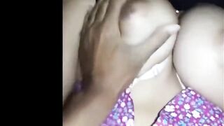 Malay teacher flashing boob also waiting bf cock