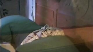 Blonde nearly got caught cheating