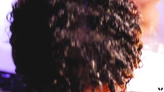 Jacuzzi Hot FFM Ebony and Khalessi 69 Threesome