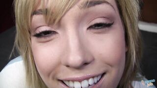 Is this the biggest facial Lily LaBeau has ever taken?