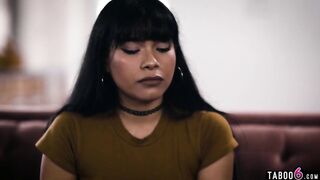 Latina teen maid with big tits still got hired