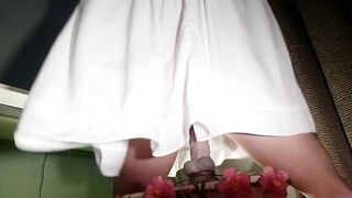 Webcam. Fav dildo riding. No rush, peaceful and nice capture from chaturbate session. Pussy lips around a dildo and pleasant movement begins...JUNE 2019