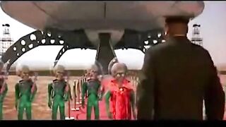 Martian language - Name of the actress or video where it appears in full