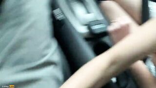 Hitchhiker fucks a stranger in his Supercar to get a ride