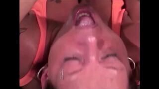 Mouthful of Cum 1