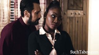 The Things – Ebony MILF Does To Keep Her Clients Happy