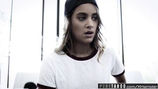 PURE TABOO Teen Uma Jolie Tricked into Fucking StepBrother