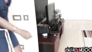 ScrewMeToo Horny Hungarian Spreads Those Twat Lips