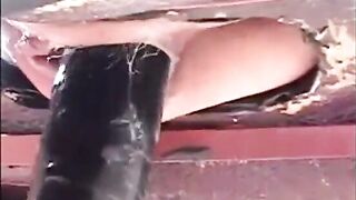 machine fucking in public