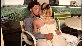 milf lets bartender serve her holes wet on vacation