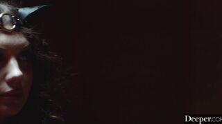 Deeper. Goddess Elena Koshka has intense fantasy threesome