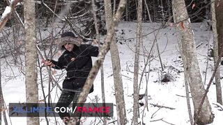Mountain excursion turns into anal sex
