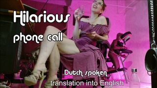 MistressOnline on the telephone humiliation a slave