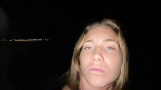 Sex with a stranger on the beach
