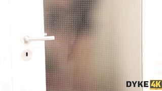 DYKE4K. Pantyhose Pussies