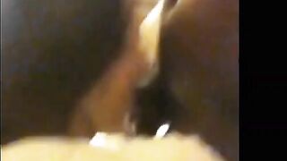 BBC slut squeals on cock.
