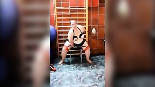 BBW reite einen Dildo
