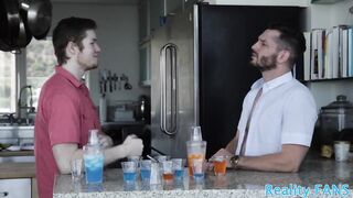 Doggystyle screwed stepteen gets pounded
