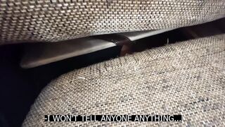 step MOTHER STUCK IN COUCH & CUM INSIDE HER!