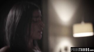 Small Tits Brunette Has Secret Sexual Desire for Step Uncle