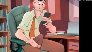 Sending nude photos to her husband - The Naughty Home Animation - Title 02