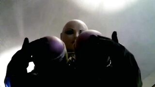 Breast bondage pvc Doll