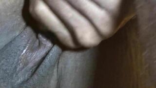 Closeup Black Cuckold Creampie Part 1