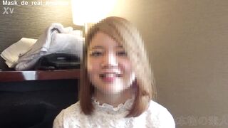 『マスクde本物素人』吹奏楽部全国大会出場の金髪の生意気な女子大生に中出し種付け、『個人撮影』個撮オリジナル８４人目