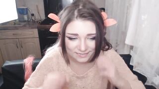 I cum a lot and play with a dildo pt.1