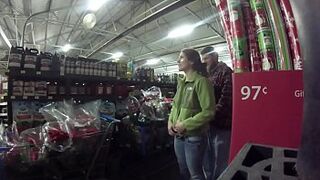 A quickie in the supermarket