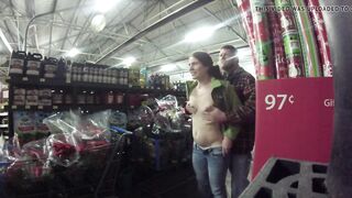 A quickie in the supermarket