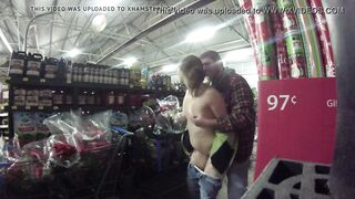 A quickie in the supermarket