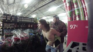 A quickie in the supermarket