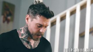 Young babe Carolina Sweets fucks hard for cum in mouth