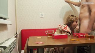 Board games lead to table sex