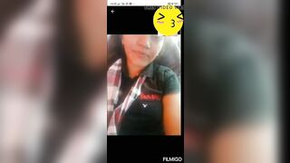 Video call with bf