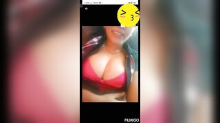 Video call with bf