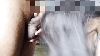 Sri lankan girlfriend gets a mouth full of cum
