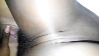 Black bitch fucks a big black cock - Part 1