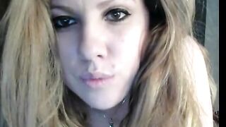 russian cam-slut with enormous tits